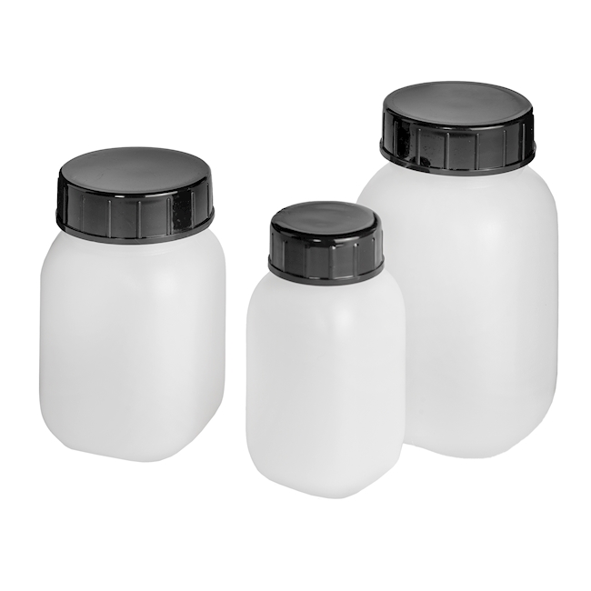 Wide-mouth bottle PE-HD 500 ml